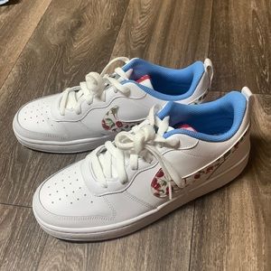 Nike court vision lows, Boys size 7 (womens 8), only worn once
